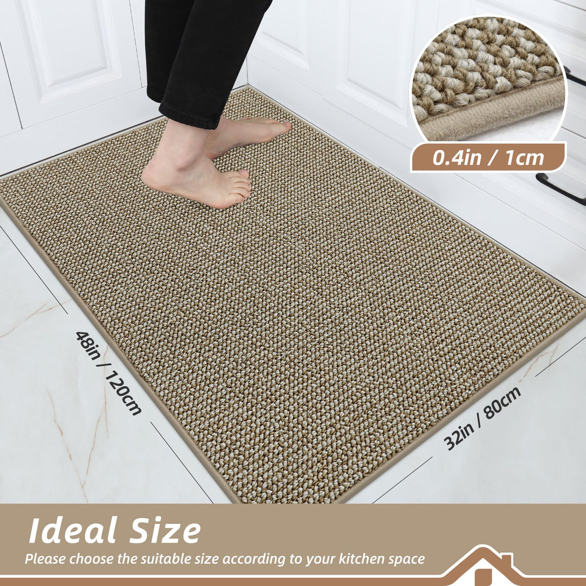 Kitchen Rugs 32"x48"