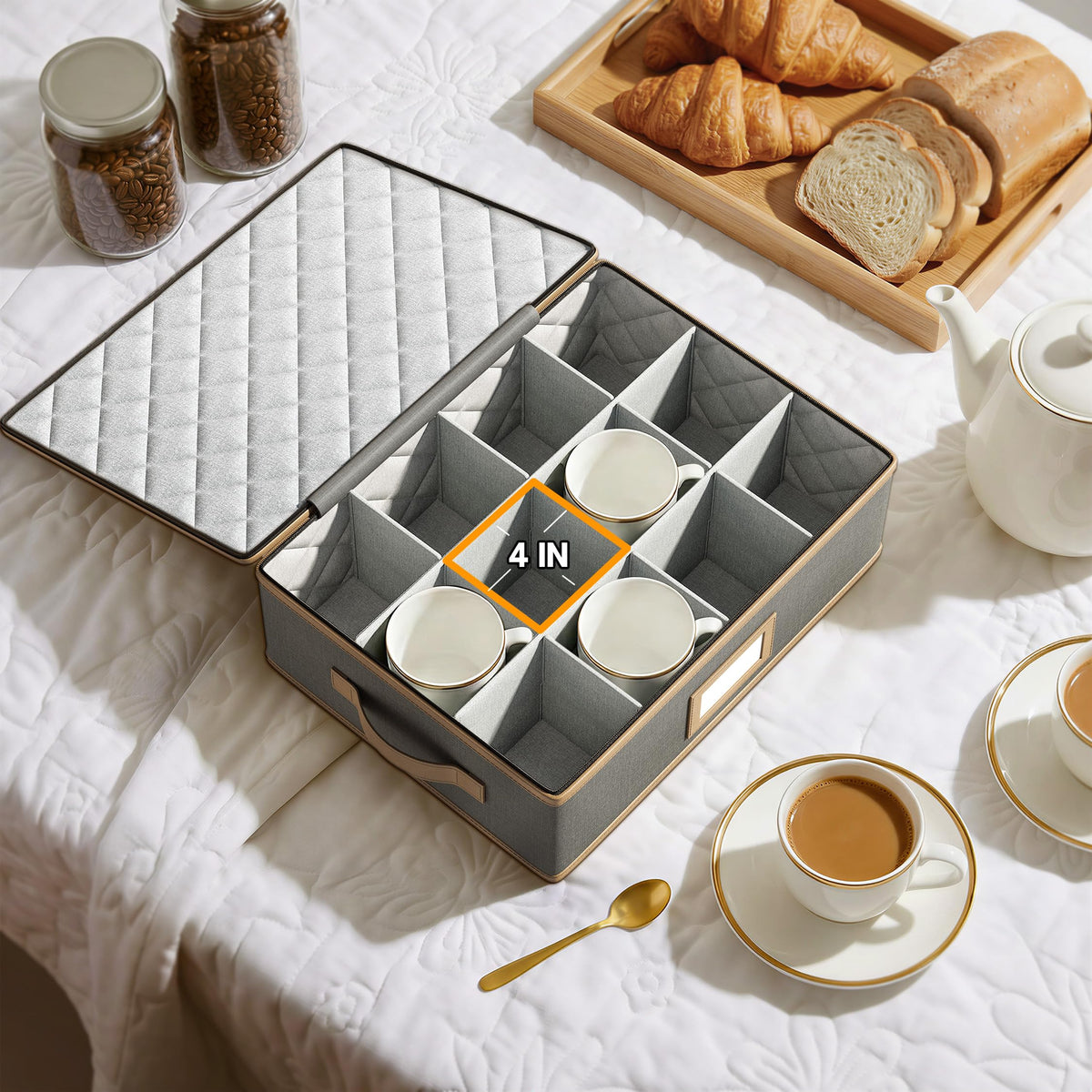Mug Storage Box (2 Count)