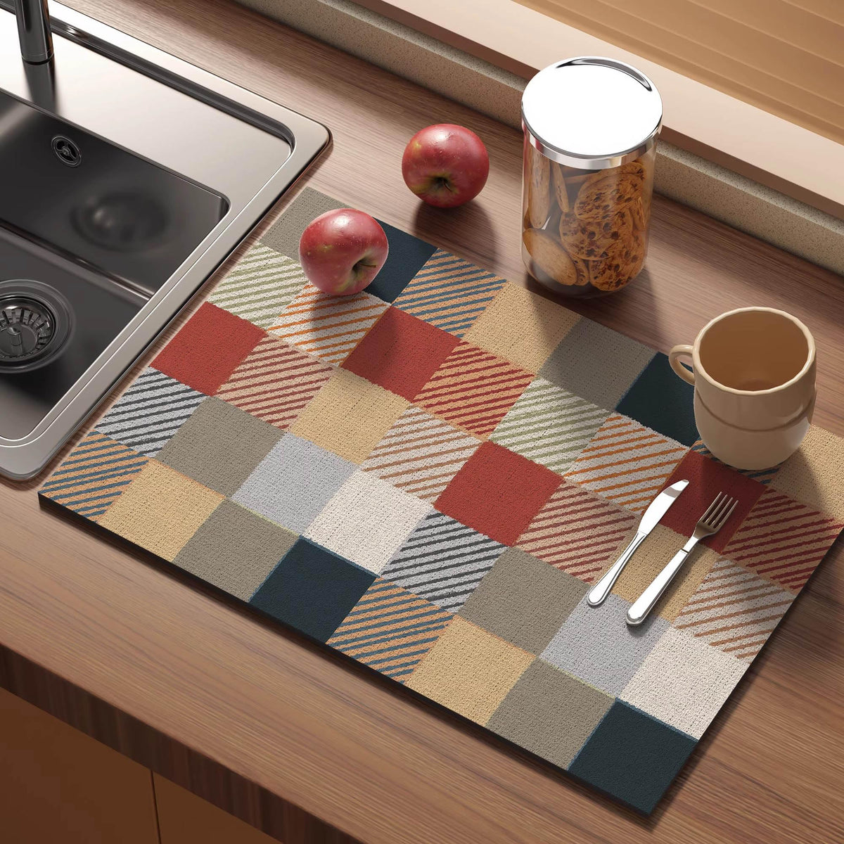 Dish Drying Pad for Kitchen Counter