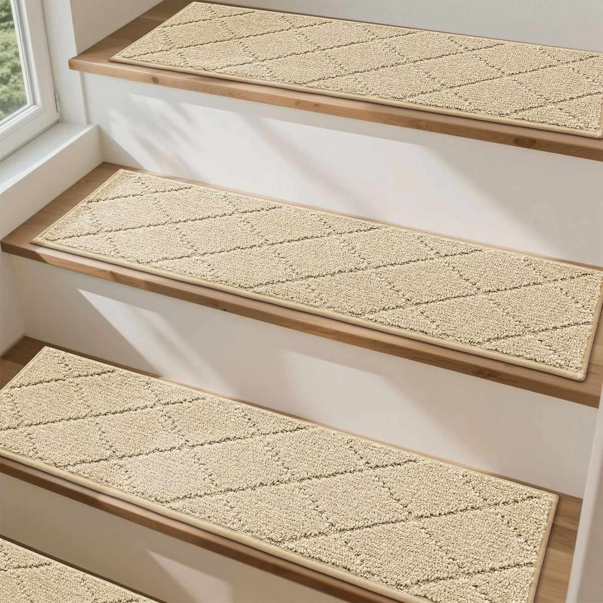 Stair Treads for Wooden Steps Non Slip 9"x28"