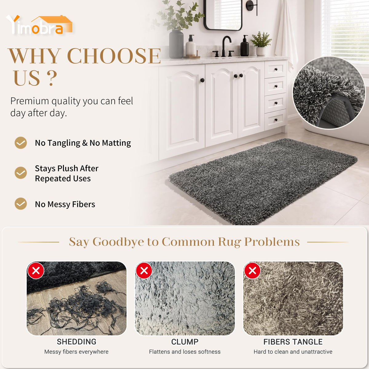 Luxury Bathroom Rugs