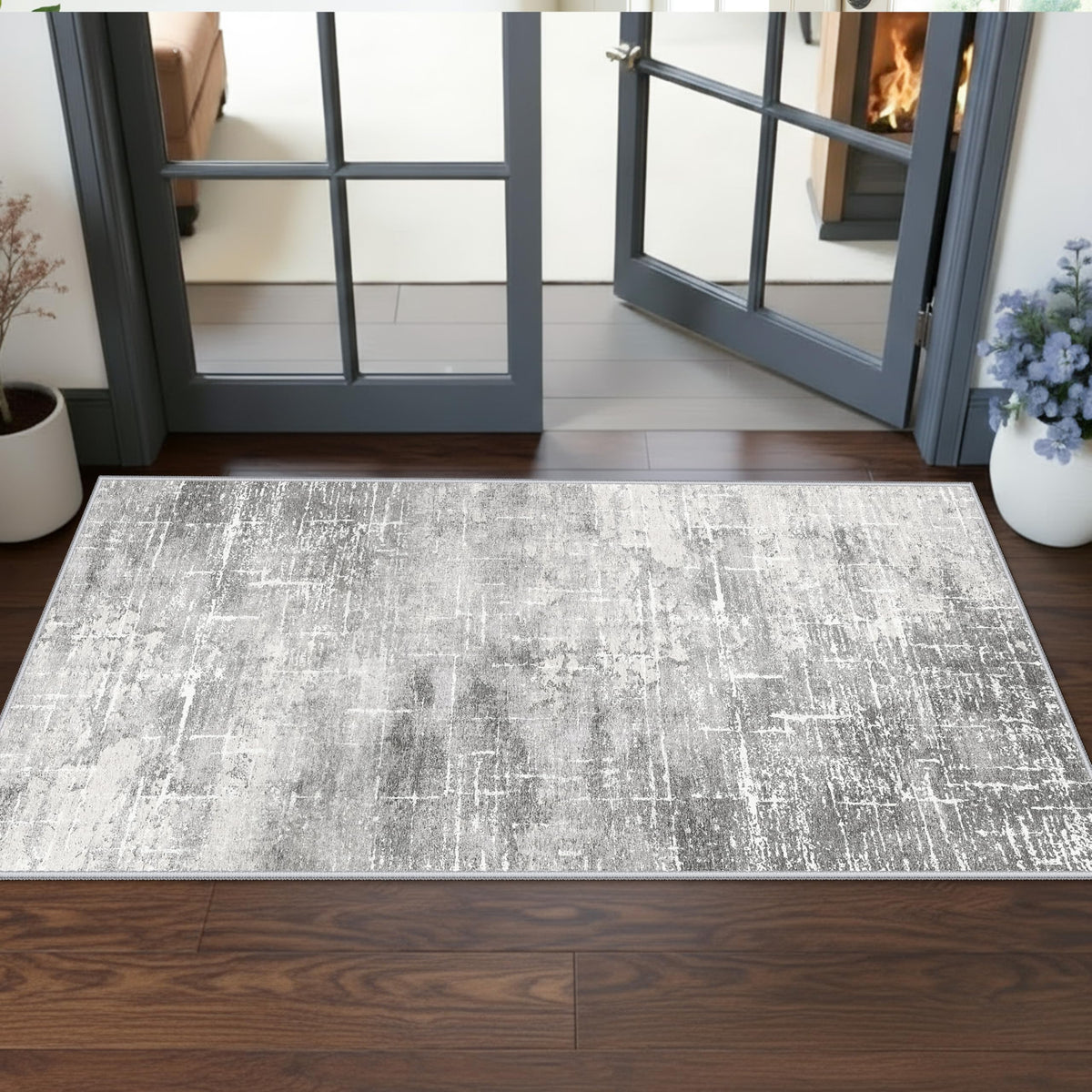 Washable 2x5 Hallway Runner Rug (10 Sq Ft)