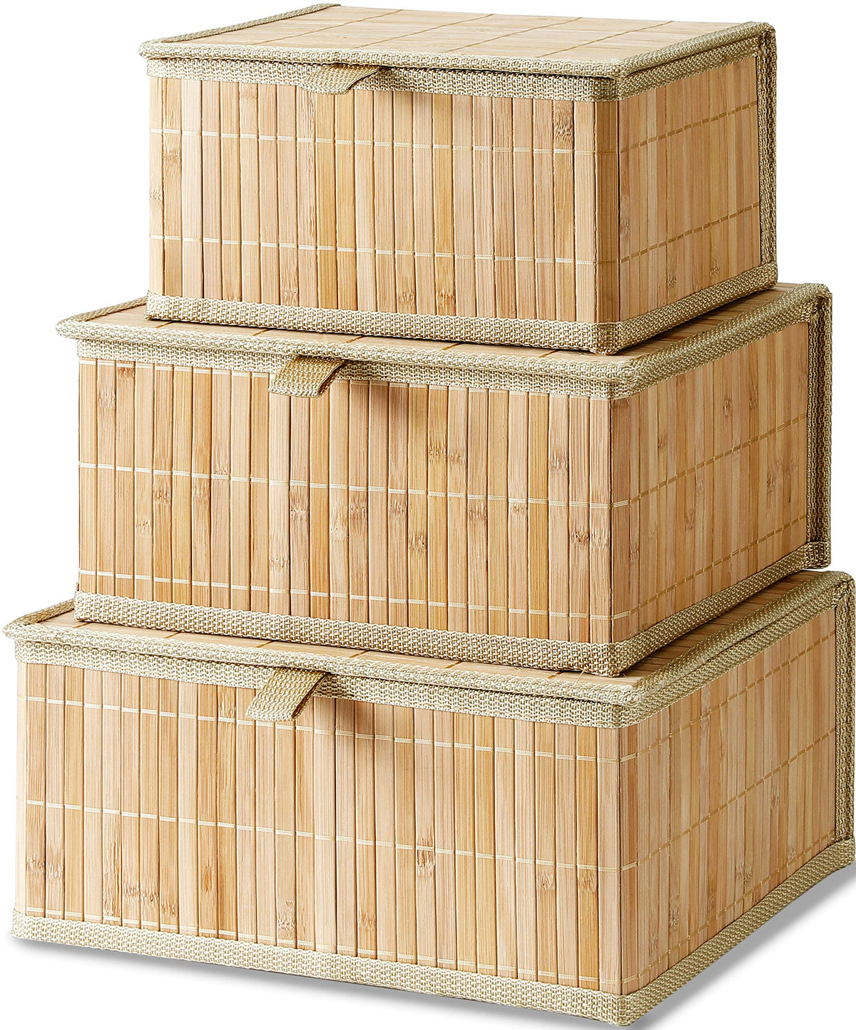 Bamboo Decorative Storage Boxes