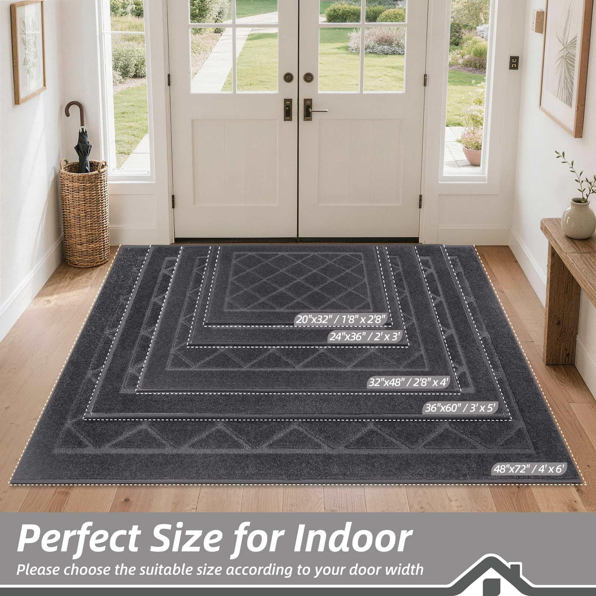 Dirt Trapper Door Mat 24" x 36"