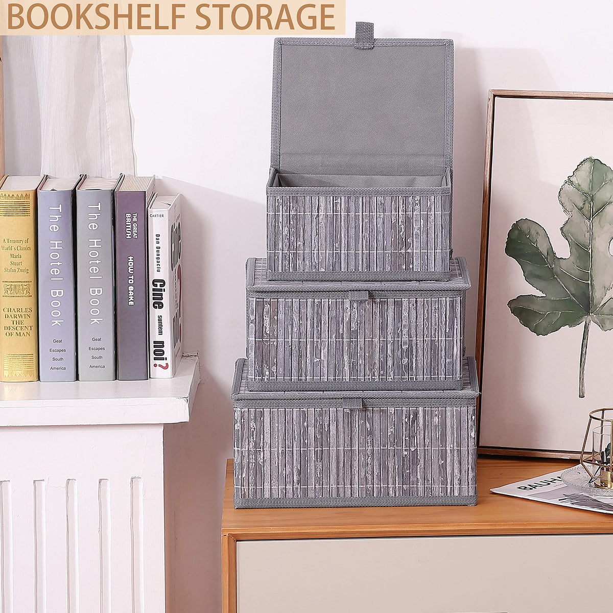 Bamboo Decorative Storage Boxes