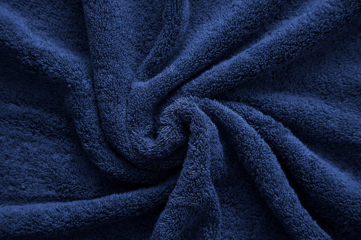 100% Cotton Turkish Bath Towels for Bathroom 4 Pack (4 Count)