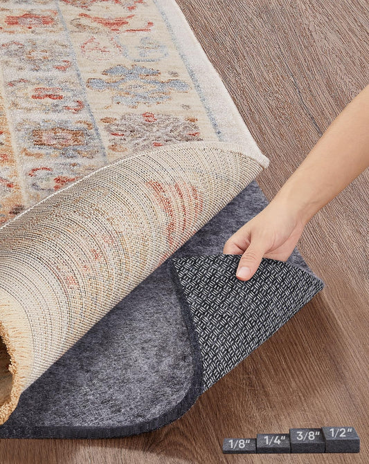 Non Slip Cushioned Rug Pad Gripper (22.5 Sq Ft)