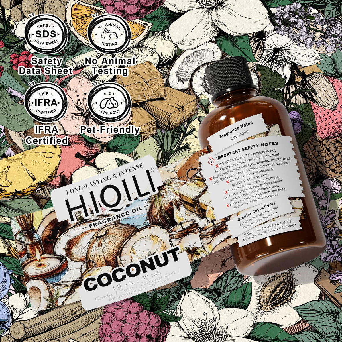 Coconut Fragrance Oil for Soap
