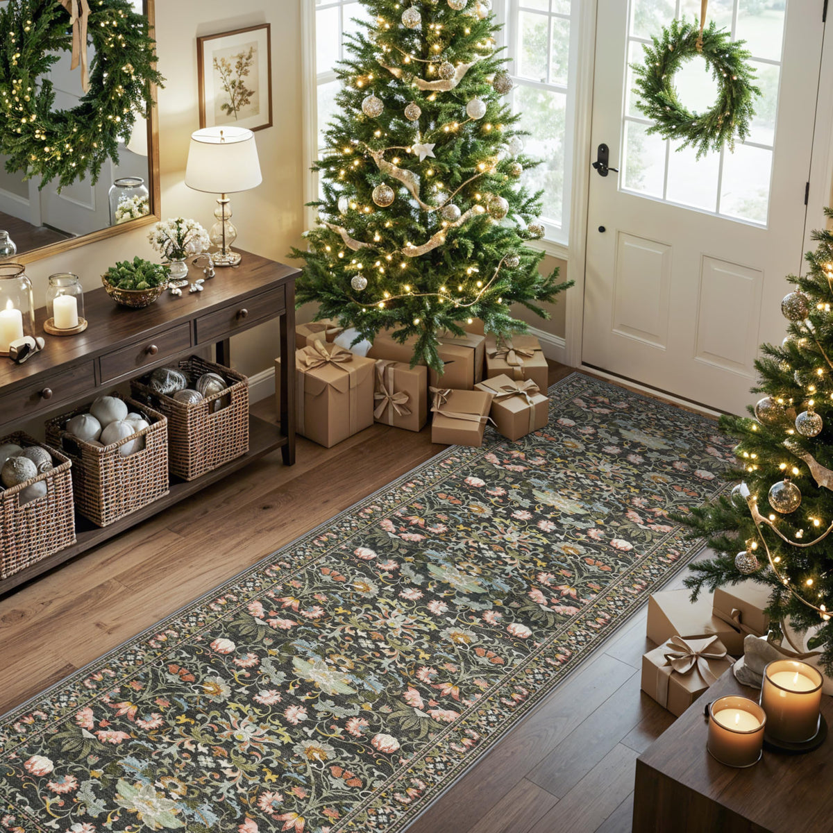 Washable 2x8 Hallway Runner Rug