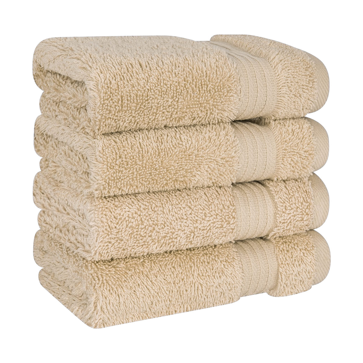100% Cotton Turkish Towel Set (4 Count)