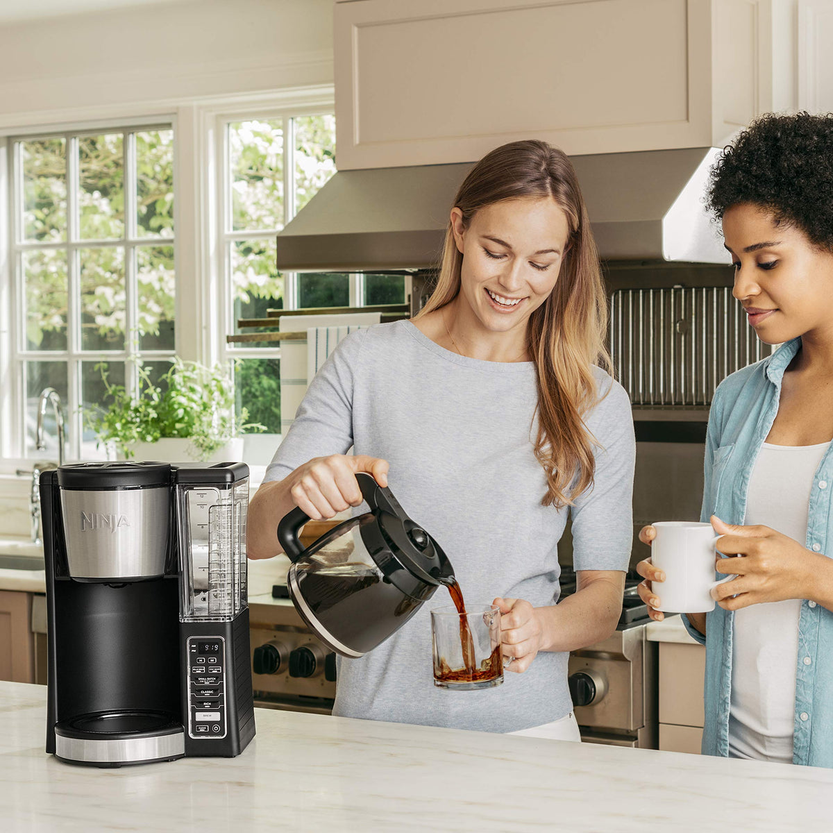 12 Cup Programmable Coffee Maker with Classic and Rich Brews
