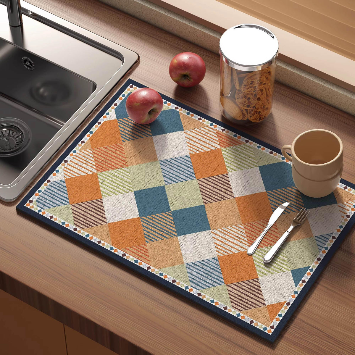 Dish Drying Pad for Kitchen Counter