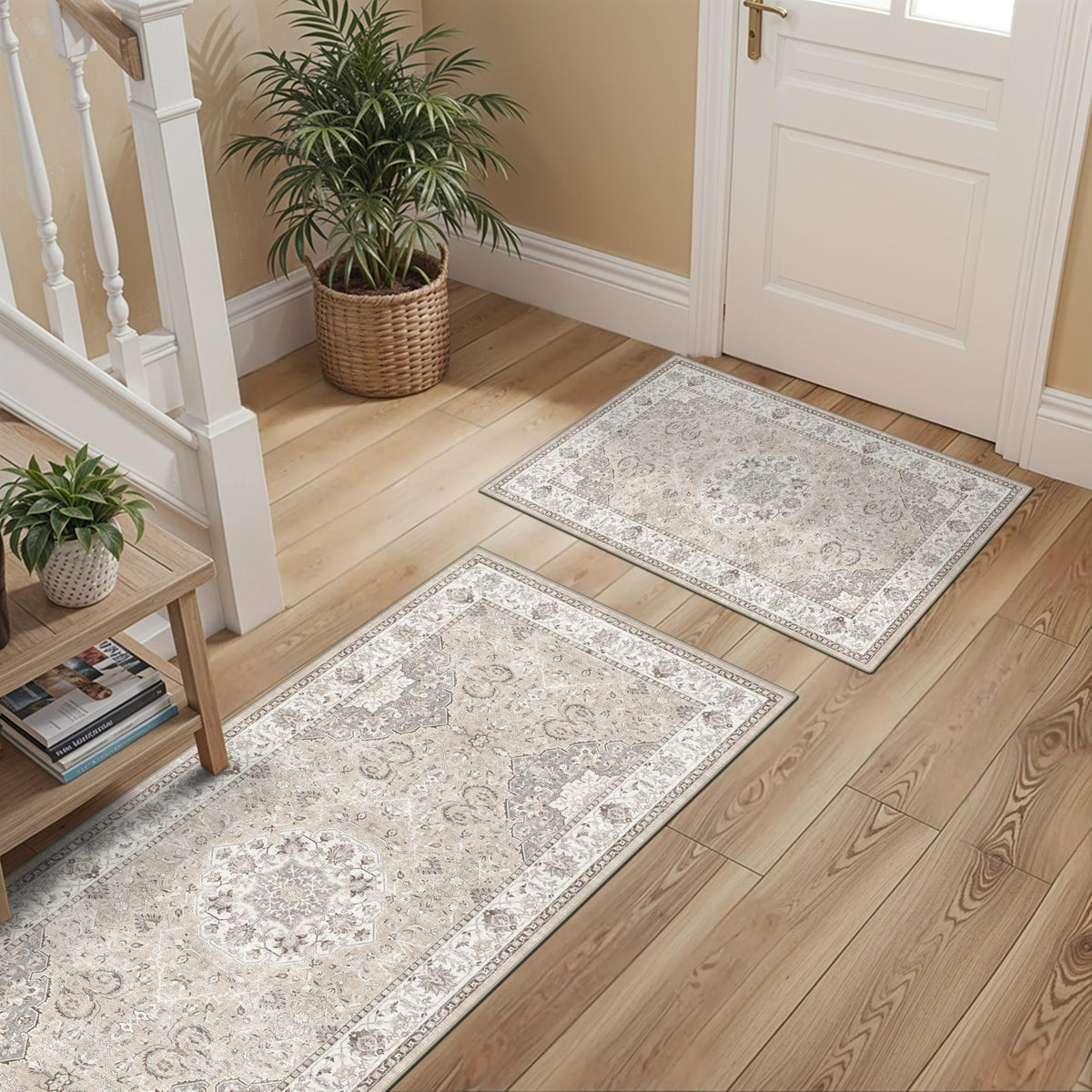 2 Piece Kitchen Runner Rug Set (14 Sq Ft)