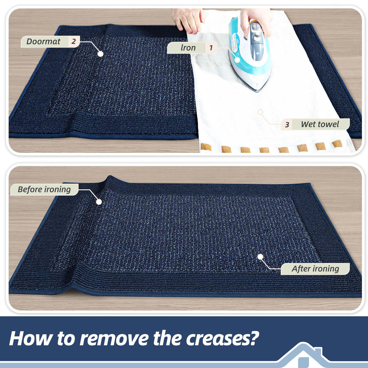 Indoor Door Mat 20" x 32" (640 sq in)