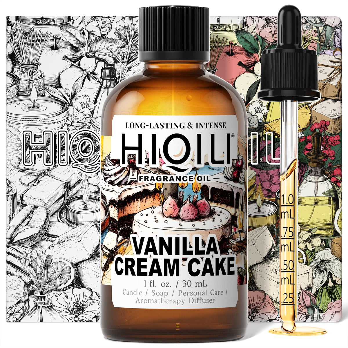 Vanilla Cream Cake Fragrance Oil for Soap Making