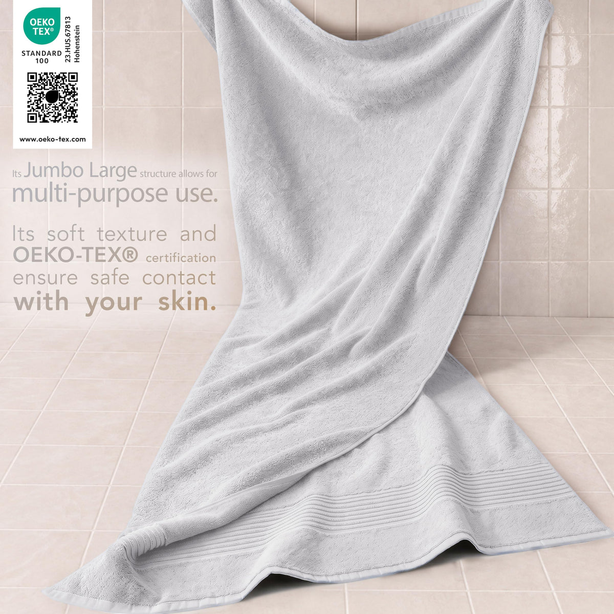 100% Cotton Hand Towels (4 Count)