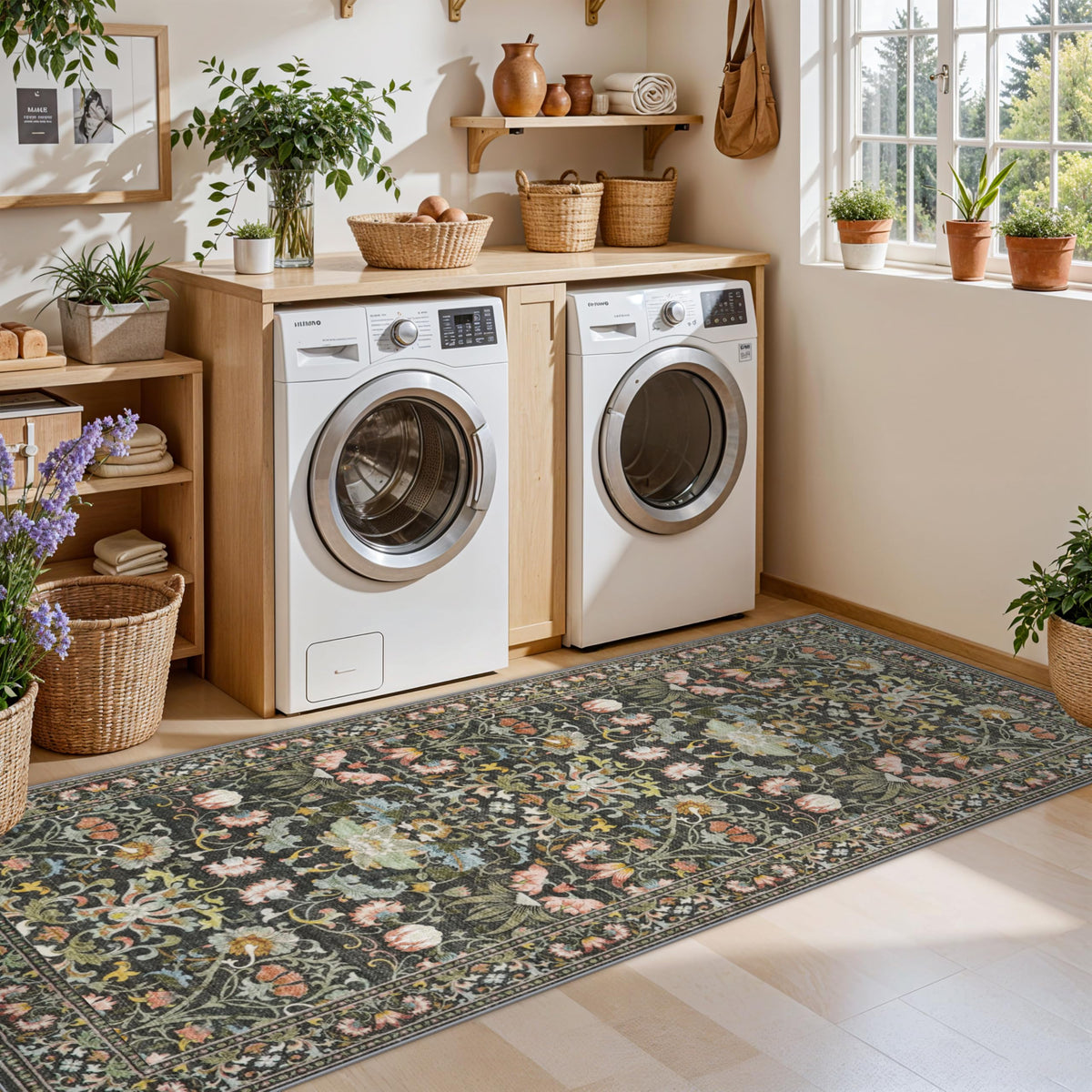 Washable 2x8 Hallway Runner Rug