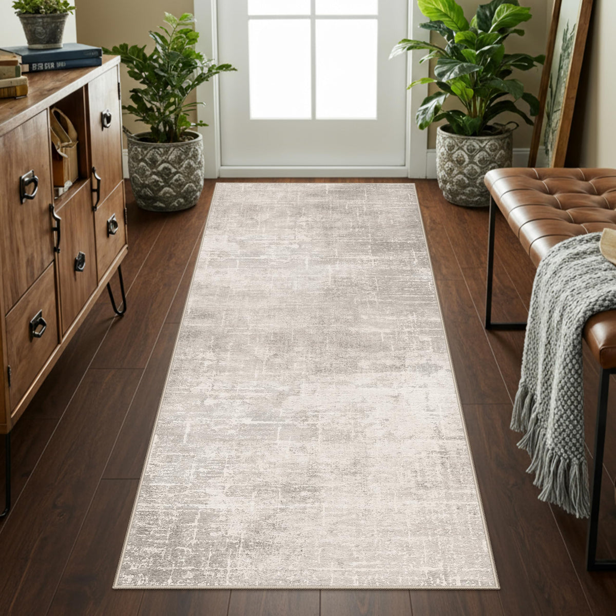 Washable 2x6 Thin Runner Rug