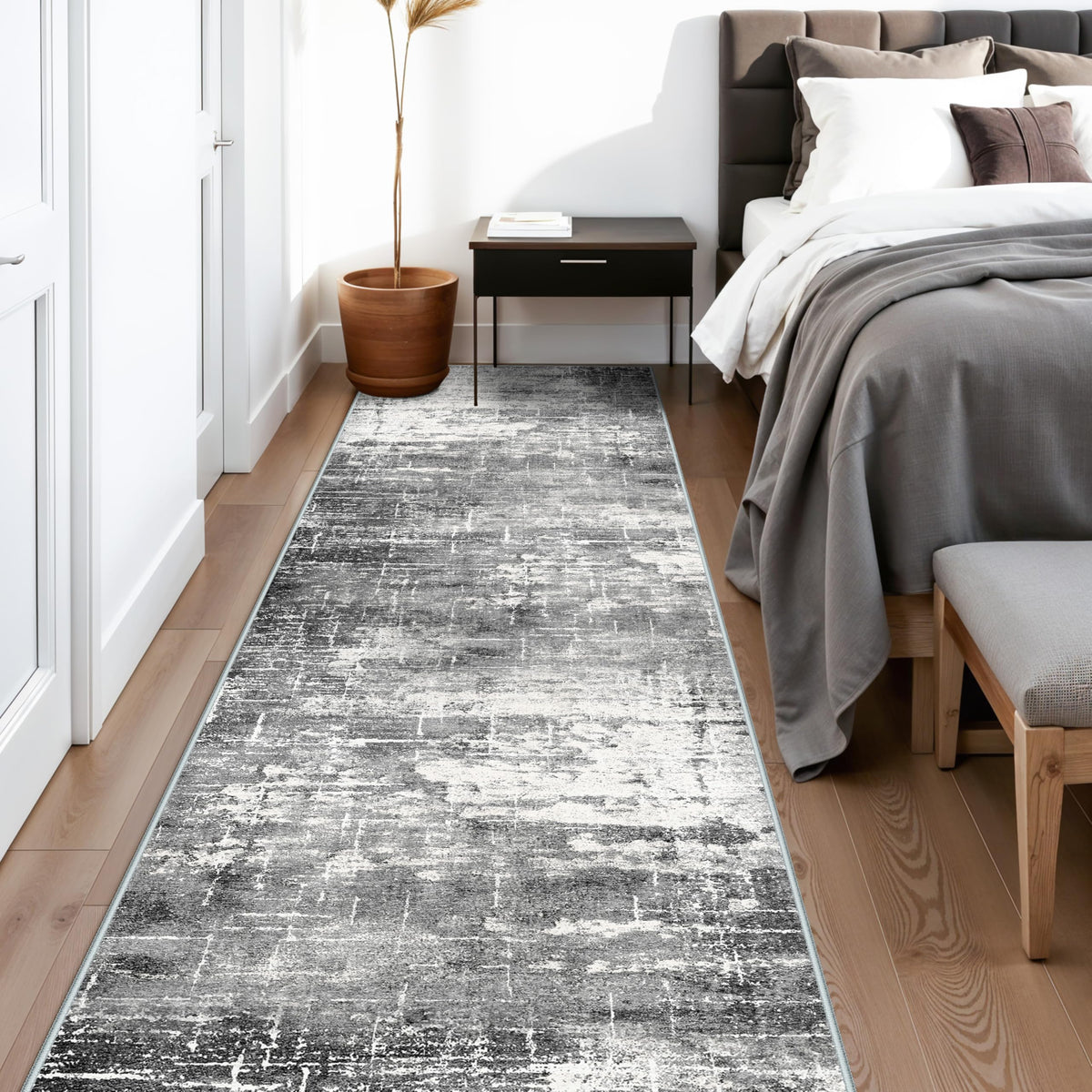 Washable 12ft Kitchen Area Rug (27 Sq Ft)
