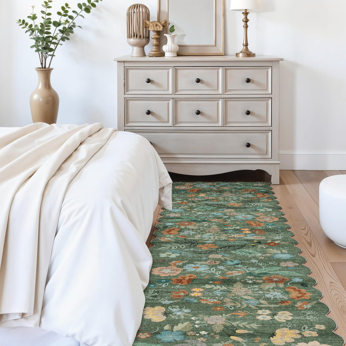 Washable 2'6x12 Hallway Runner Rug (30 Sq Ft)