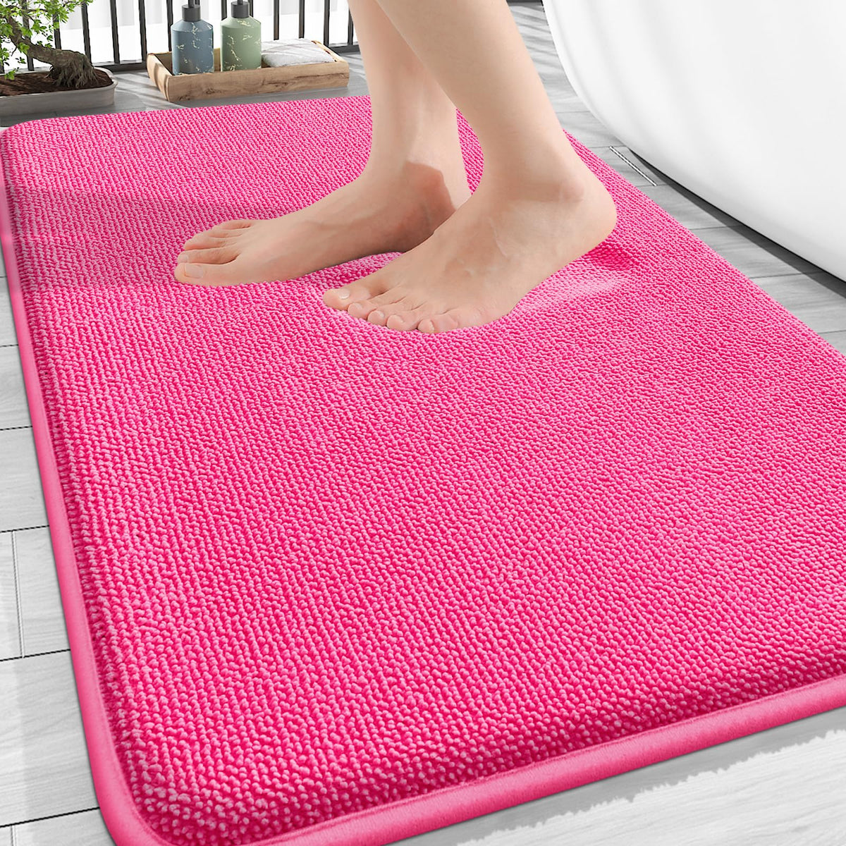Thick Memory Foam Bathroom Rugs 30x20