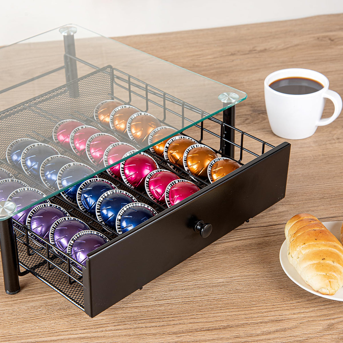 Coffee Pod Capsule Storage Drawer