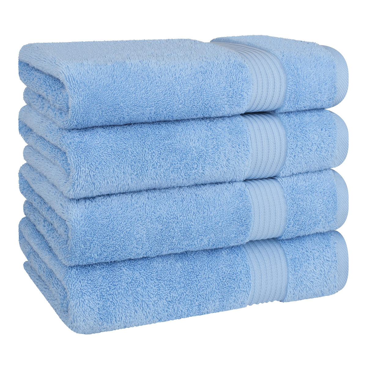 100% Cotton Turkish Towel Set (4 Count)