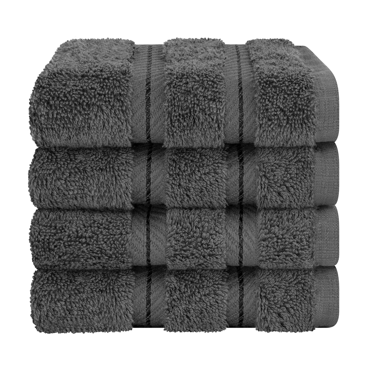 100% Cotton Luxury Turkish Towels (4 Count)