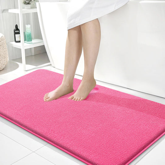 Memory Foam Bathroom Runner Rugs 44x24