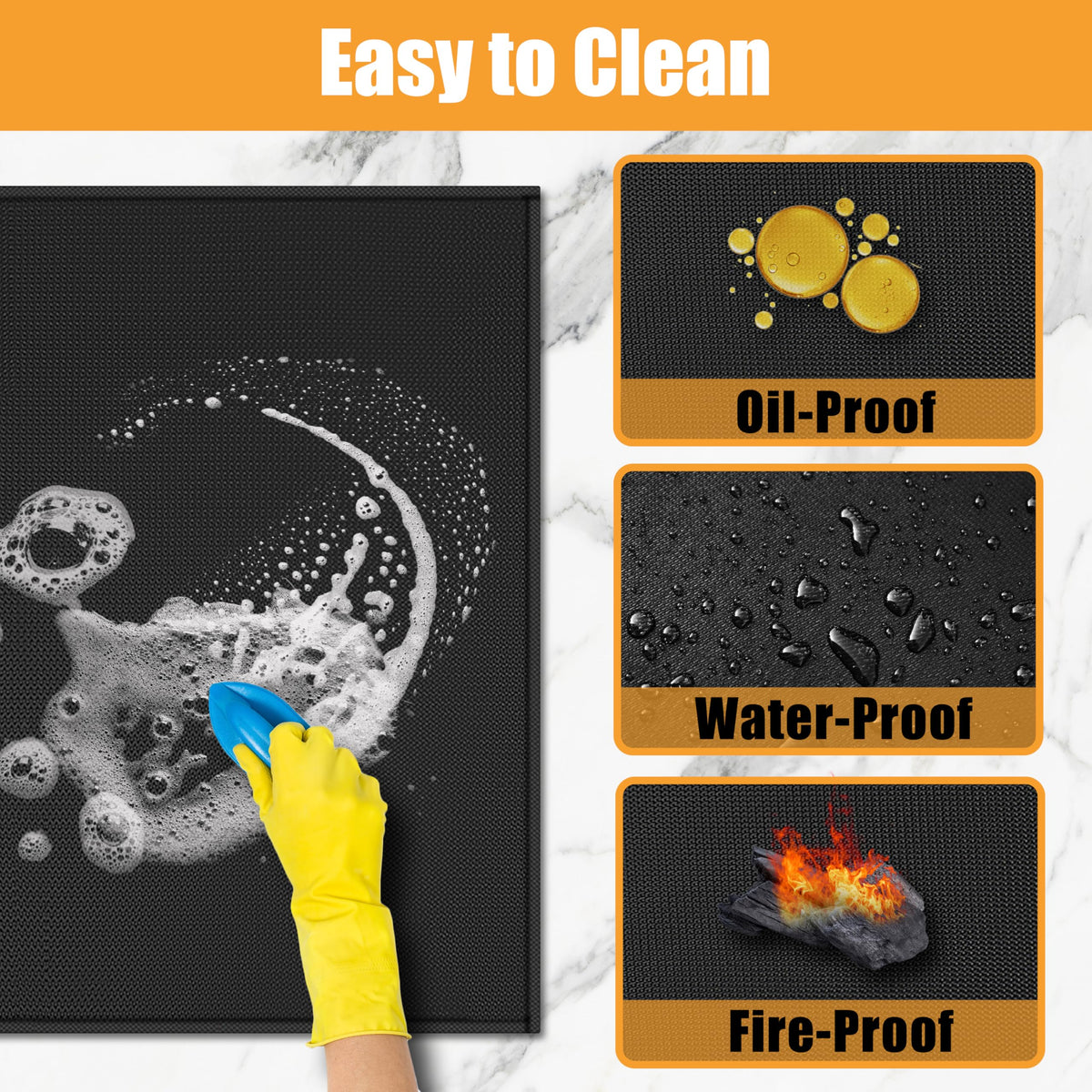 Heat Resistant Mats for Air Fryer on Countertop