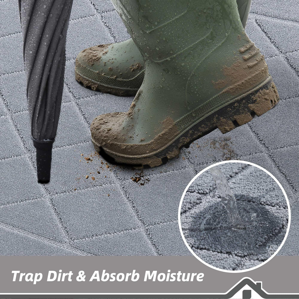 Dirt Trapper Door Mat 24" x 36"
