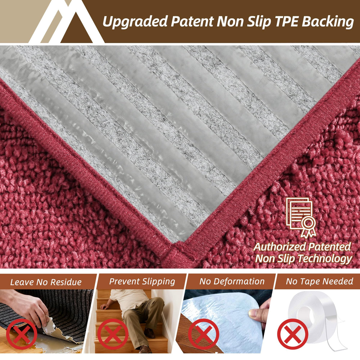 Stair Landing Rugs Non