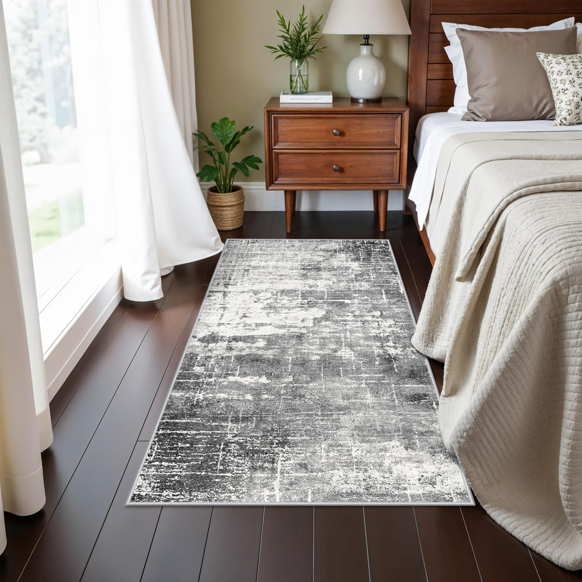 Abstract 2x4 Entryway Area Rugs (8 Sq Ft)