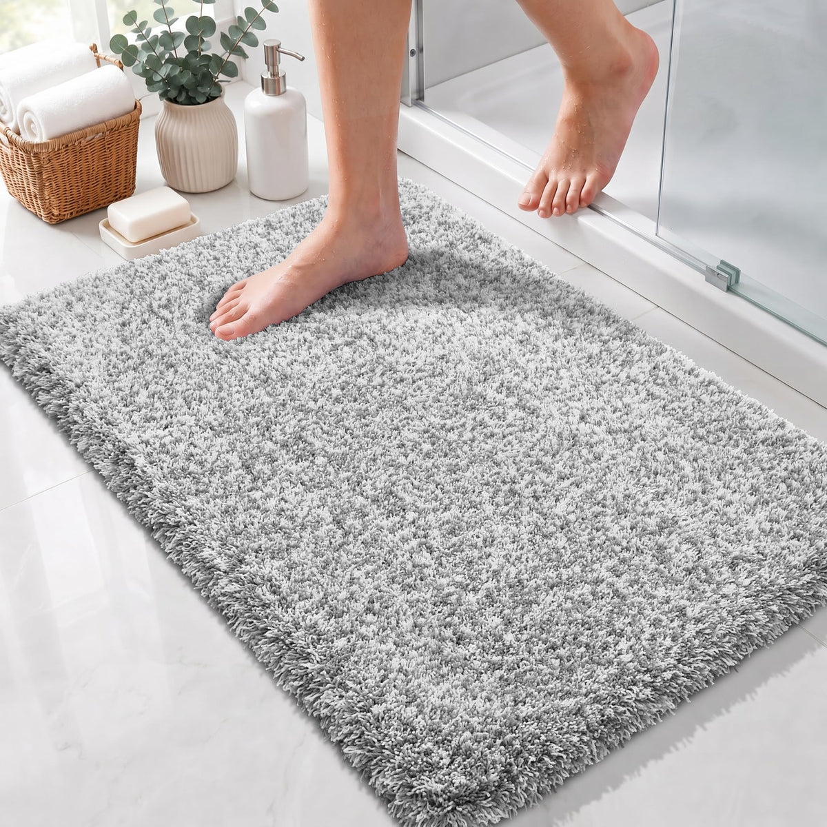 Bathroom Rugs Non Slip Washable 32X20