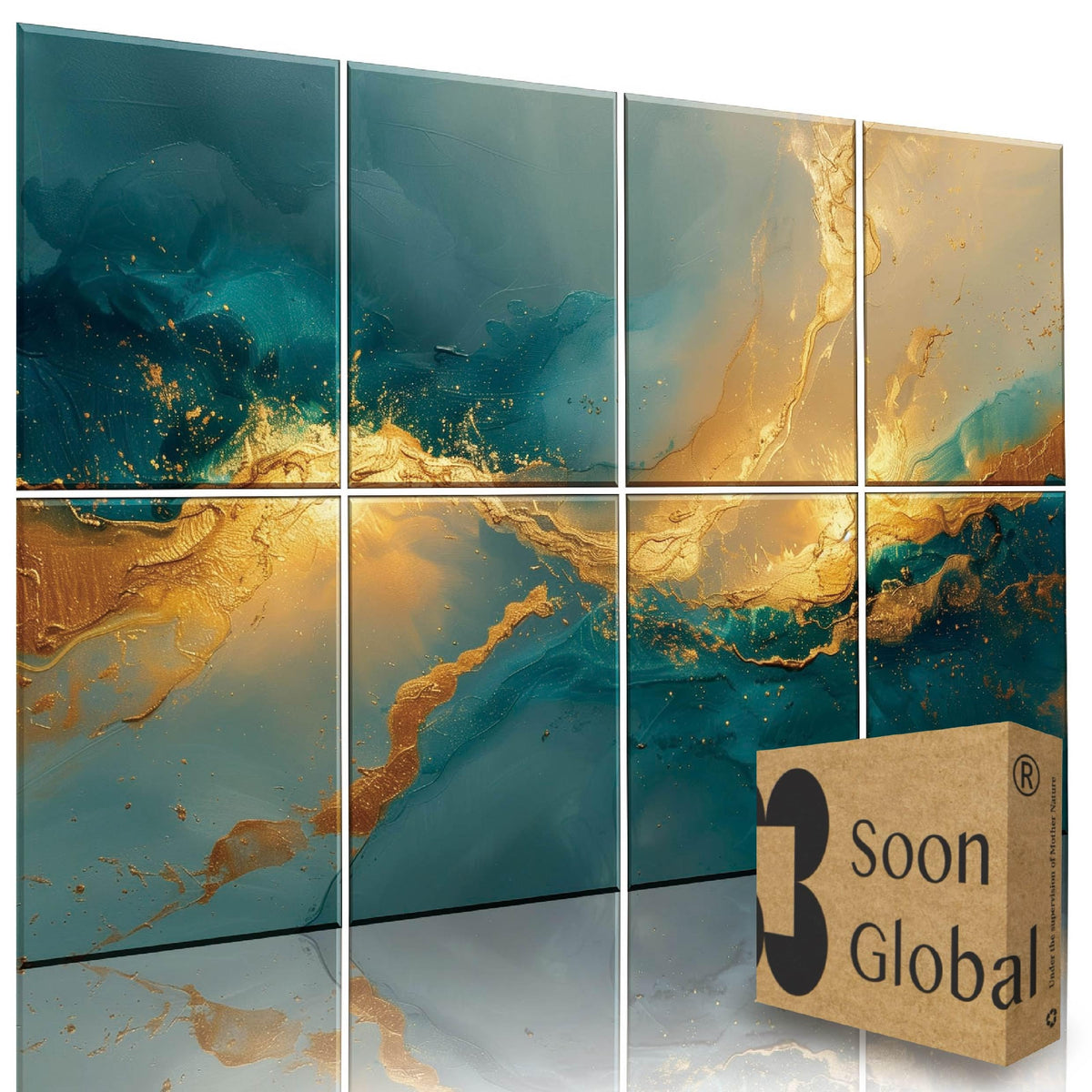 Acoustical Wall Panels (8 Count)
