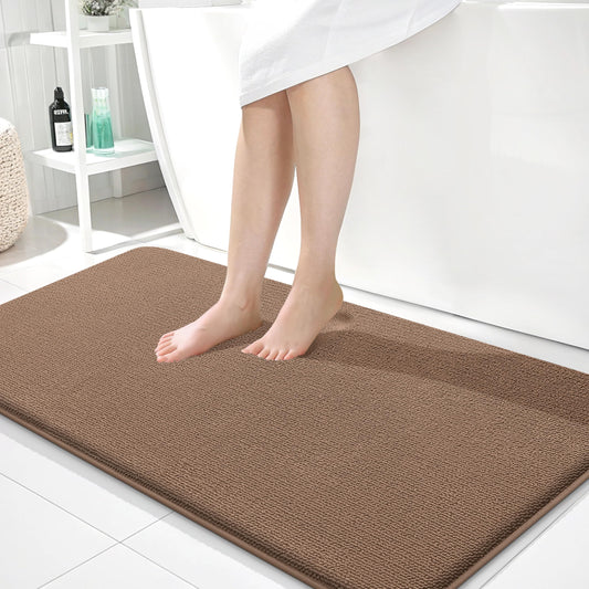 Memory Foam Bathroom Runner Rugs 44x24 (7.34 Sq Ft)