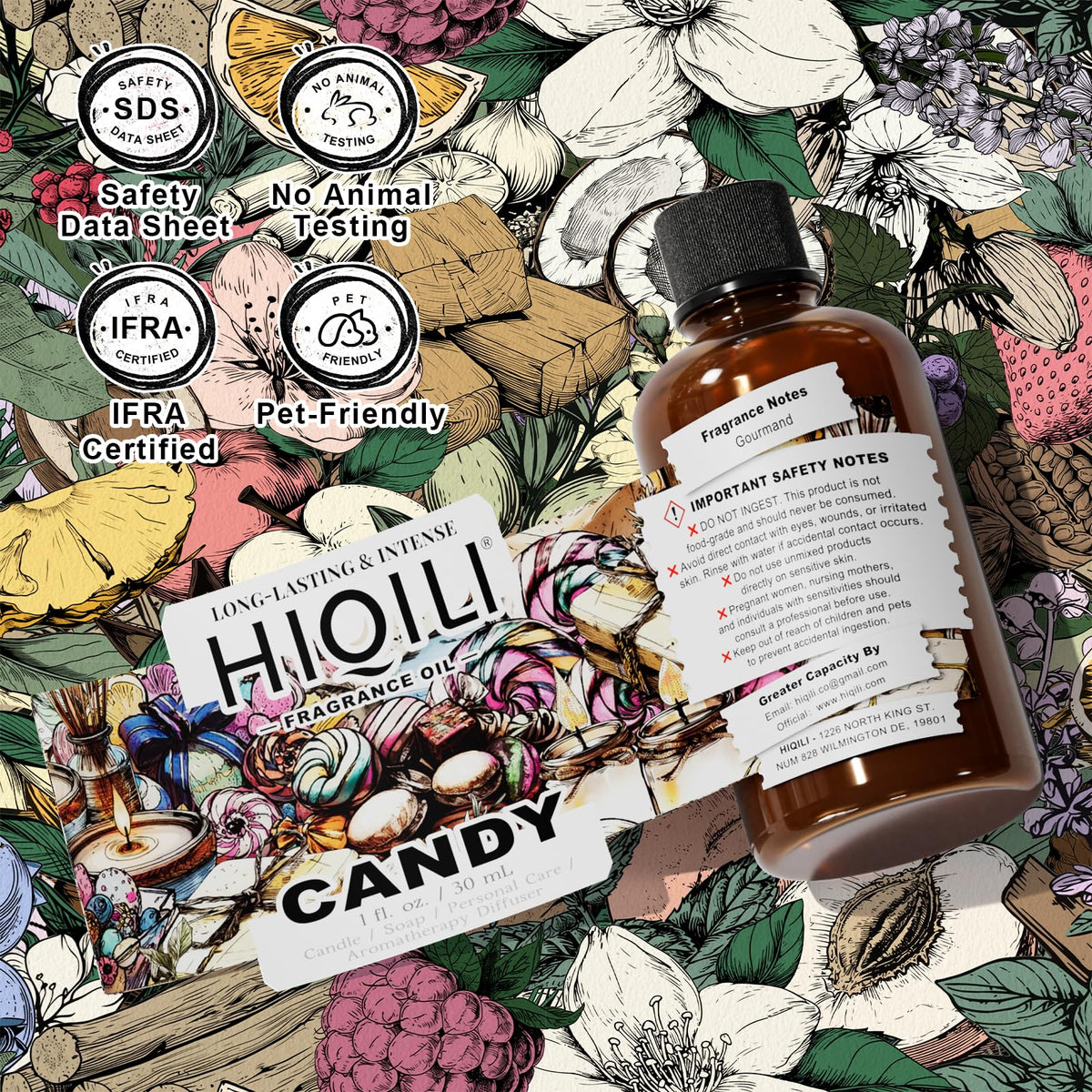 Candy Fragrance Oil for Diffusers for Home