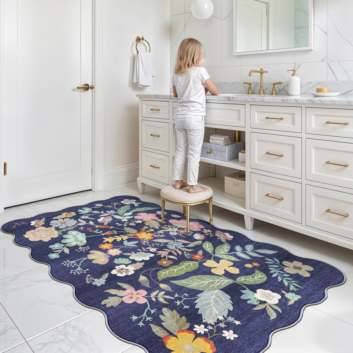 Washable 3x5 Entryway Area Rugs (15 Sq Ft)