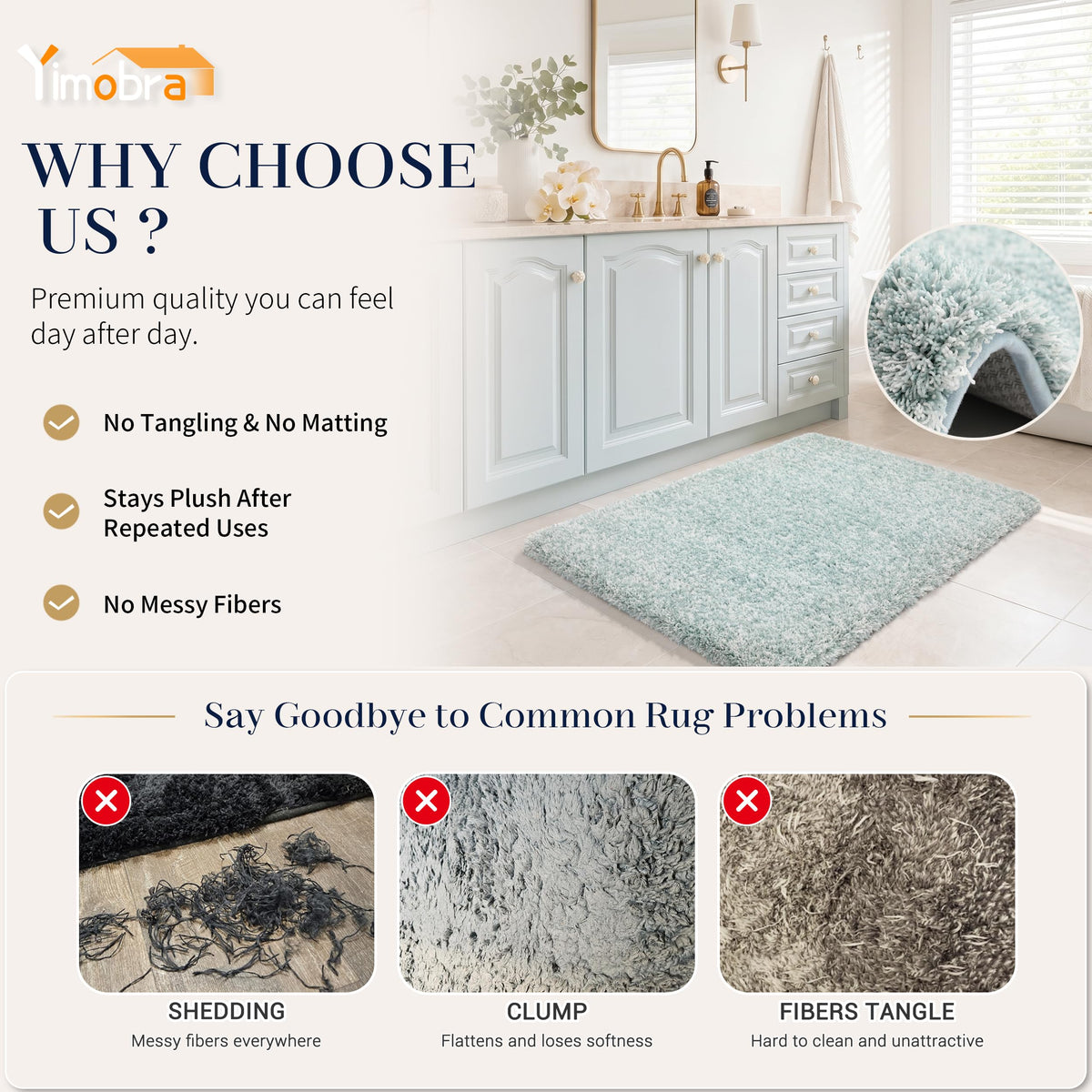 Luxury Bathroom Rugs