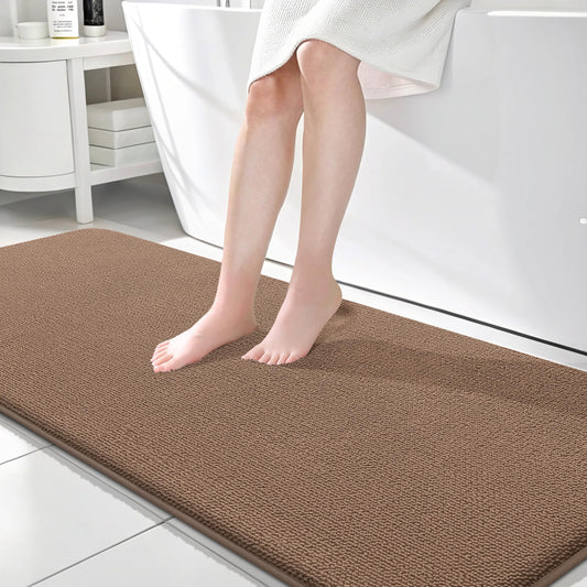 Memory Foam Bathroom Runner Rugs 70x24