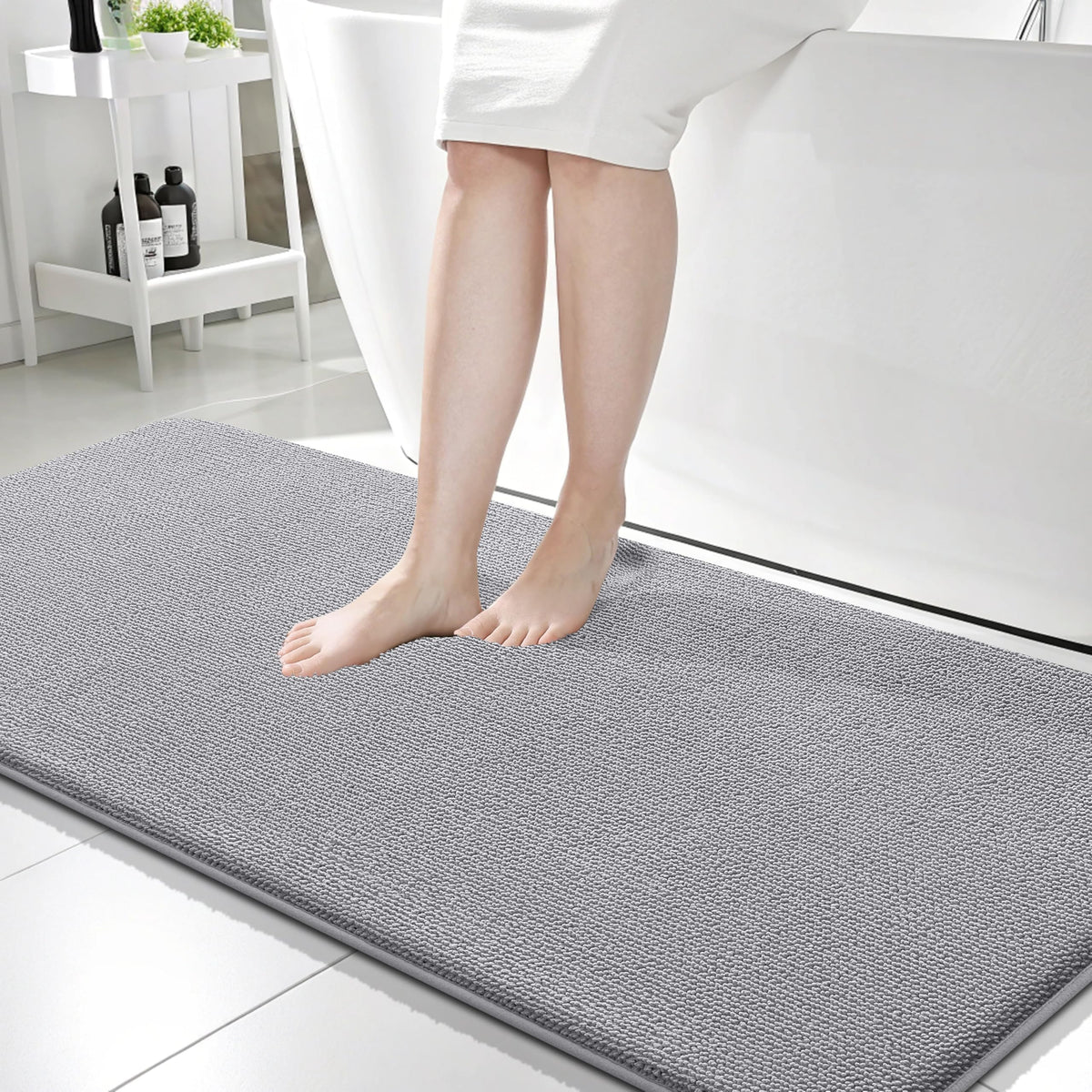 Memory Foam Bathroom Runner Rug 59x24