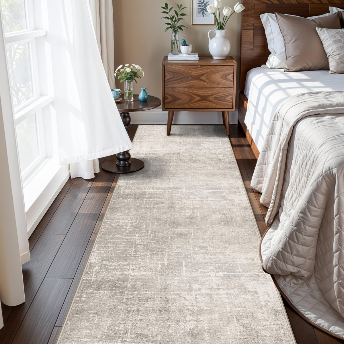 Hallway 2x8 Washable Runner Rug (16 Sq Ft)