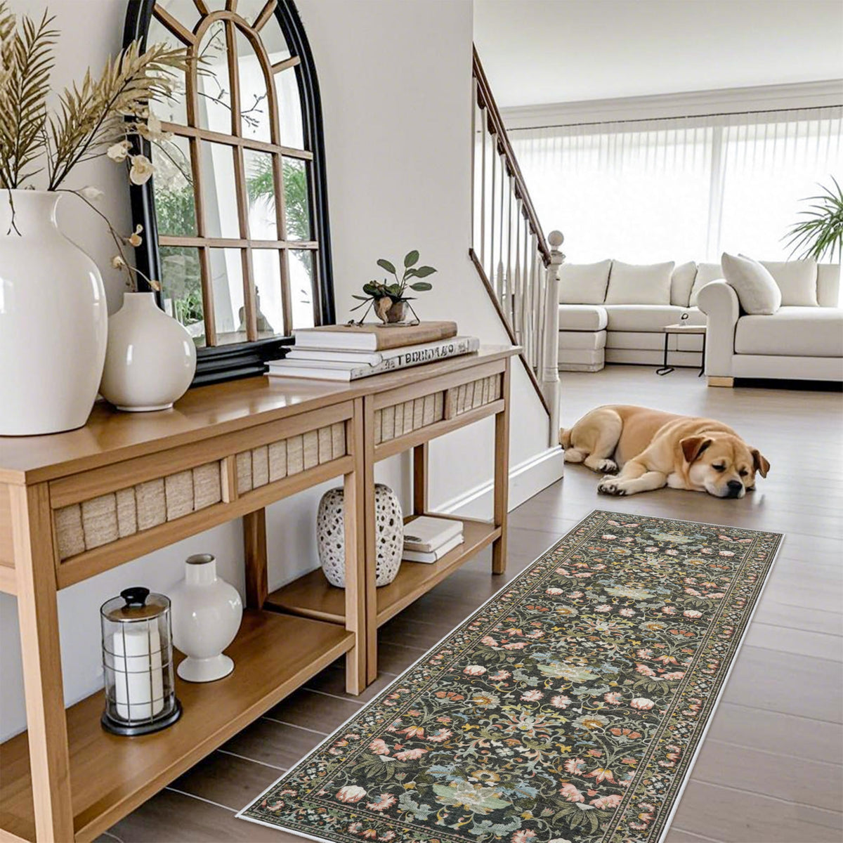 2x6 Washable Hallway Runner Rug (12 Sq Ft)