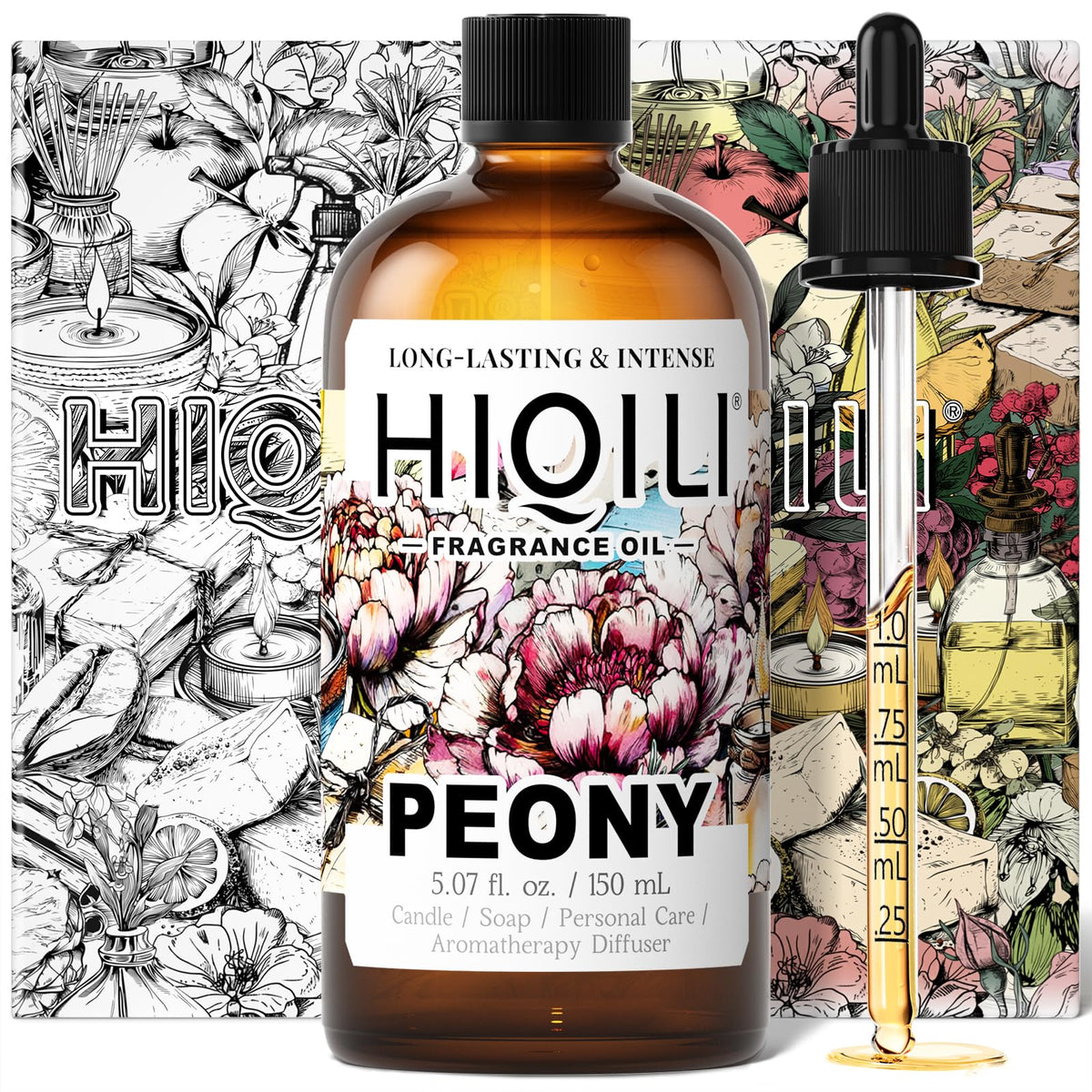 Peony Fragrance Oil for Diffuser (5.07 Fl Oz)
