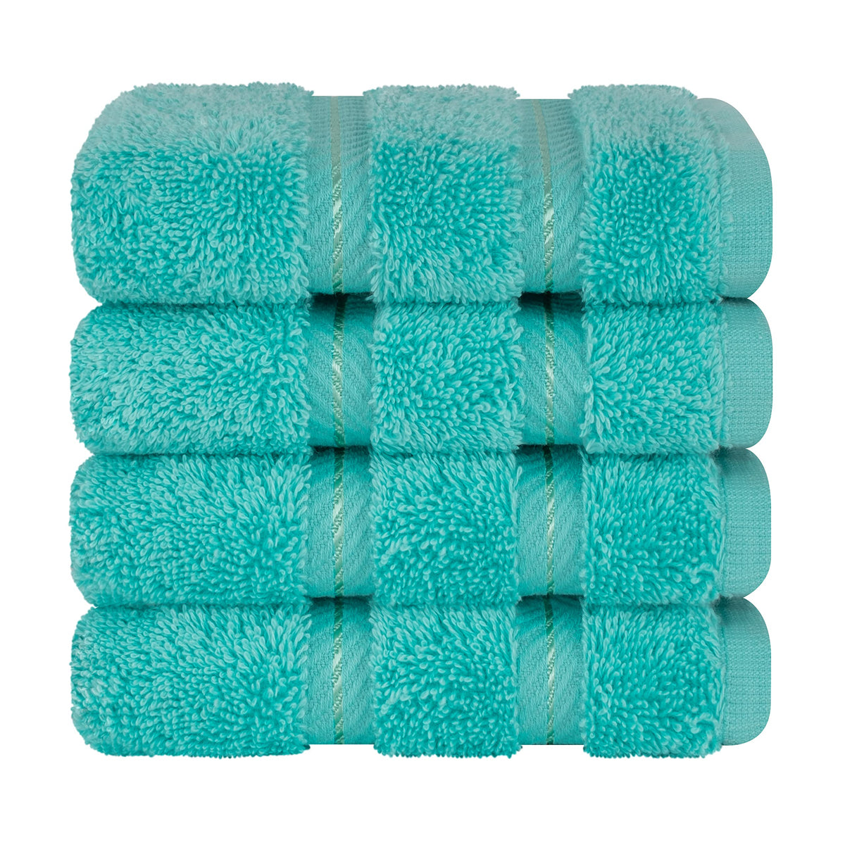 100% Cotton Luxury Turkish Towels (4 Count)