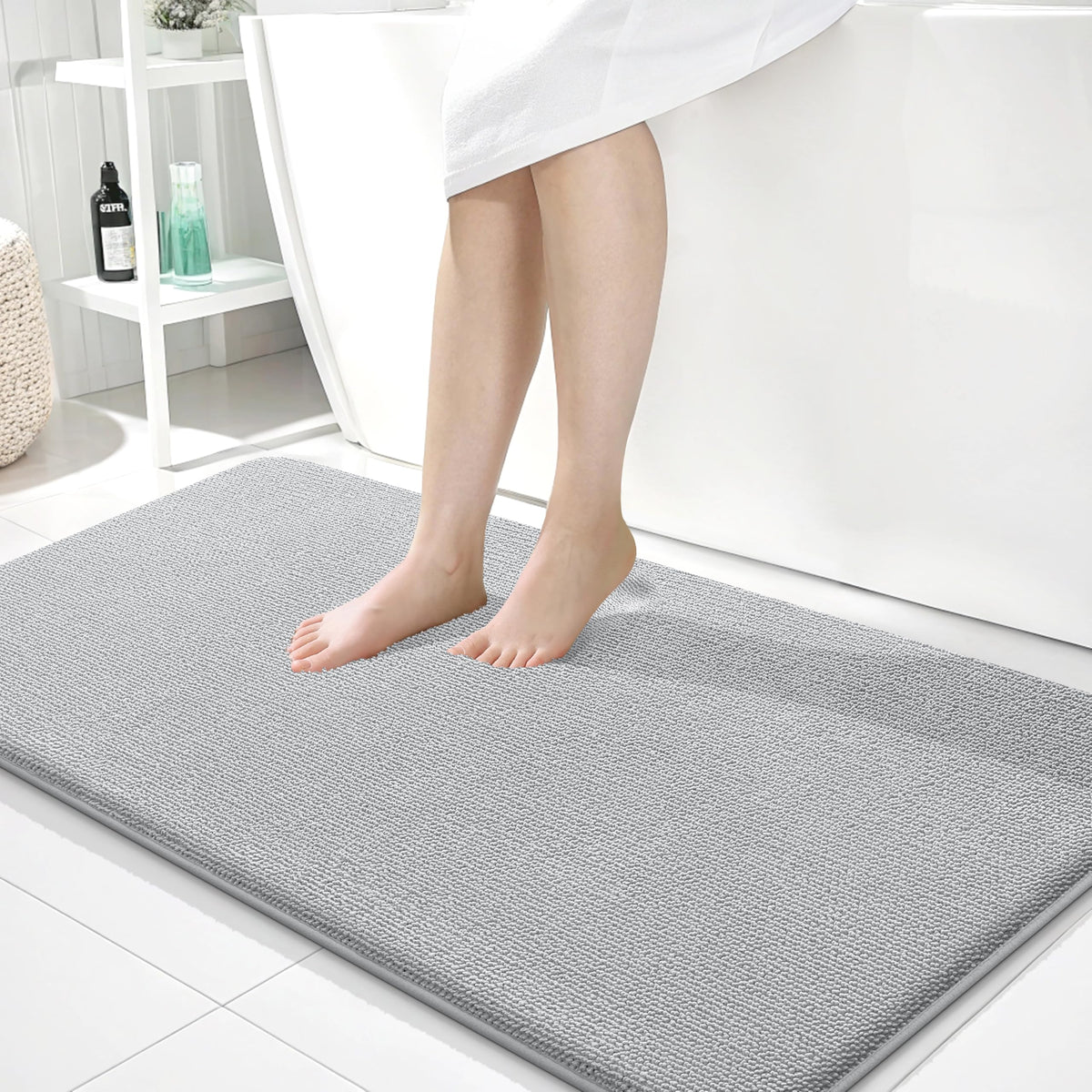 Memory Foam Bathroom Runner Rugs 45x27