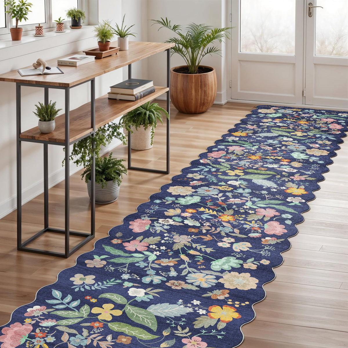 Washable 2'6x12 Hallway Runner Rug (30 Sq Ft)