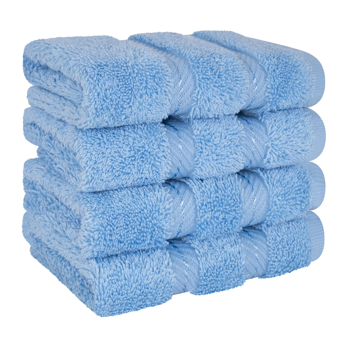 100% Cotton Luxury Turkish Towels (4 Count)
