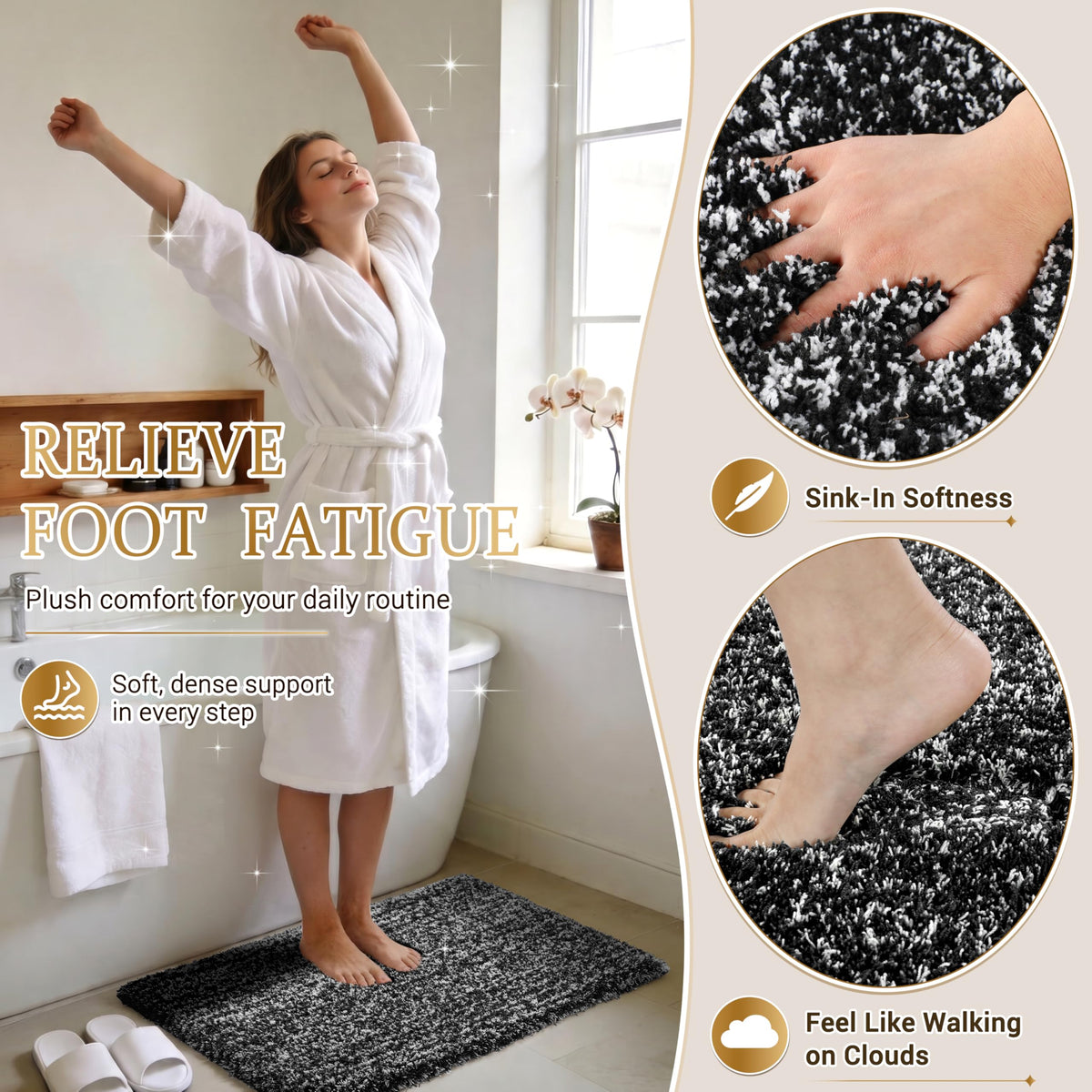 Bath Rugs for Bathroom 32X20