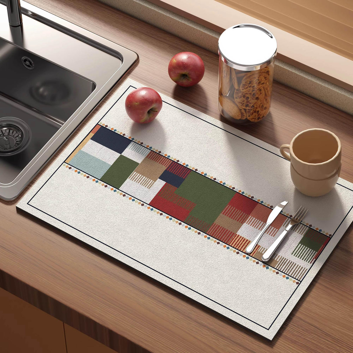 Dish Drying Pad for Kitchen Counter
